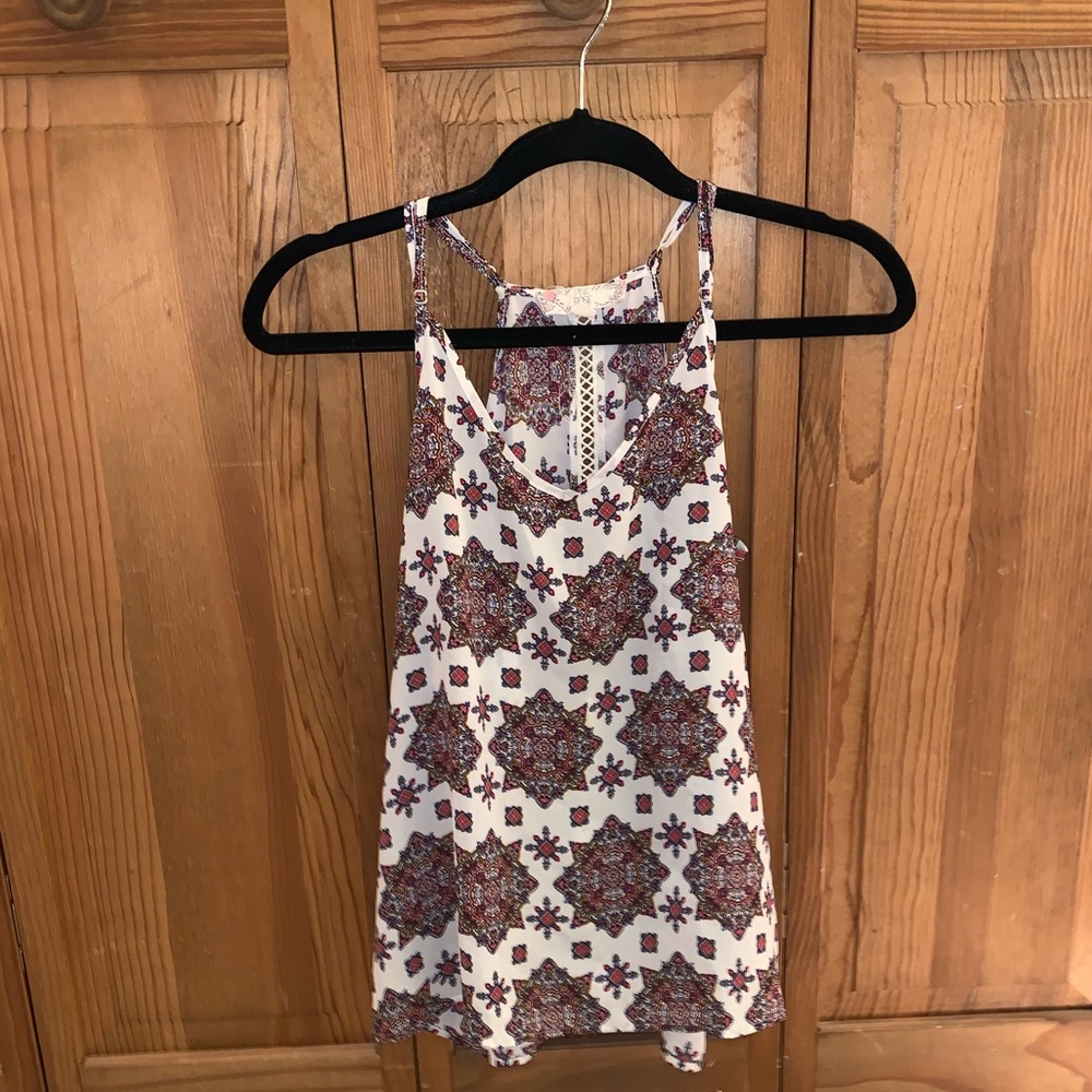 Woman’s floral tank top